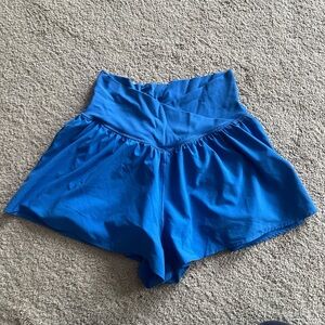 Aerie Crossover Blue Shorts